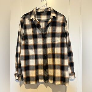 Duluth Trading Co Multicolor Plaid Shirt